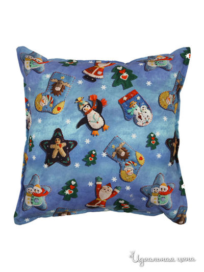 Подушка декоративная, 40х40 см Текстильный каприз, цвет мультиколор