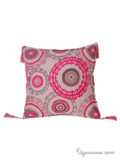 Подушка декоративная 42х42 см Текстильный каприз, цвет мультиколор