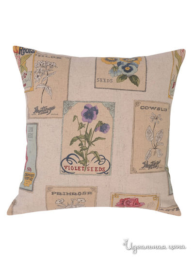 Подушка декоративная 42х42 см Текстильный каприз, цвет мультиколор