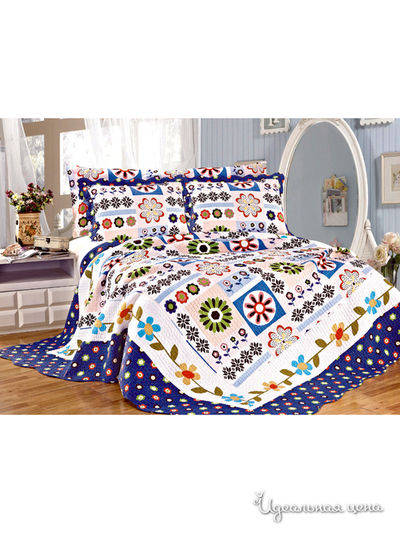 Покрывало 230х250 см Текстильный каприз, цвет мультиколор