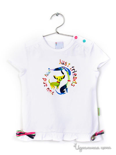 Футболка Coccodrillo, цвет белый