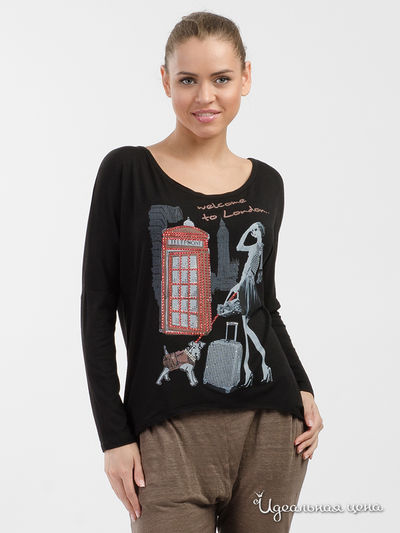 Джемпер Northland, цвет черный, серый, вишневый