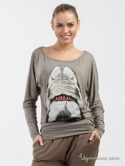 Туника Northland, цвет бежевый, серый, черный