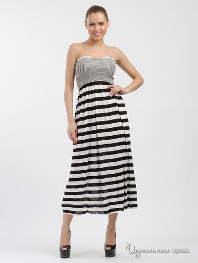 Сарафан Northland, цвет белый, черный