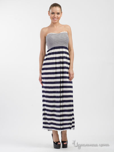 Сарафан Northland, цвет белый, синий