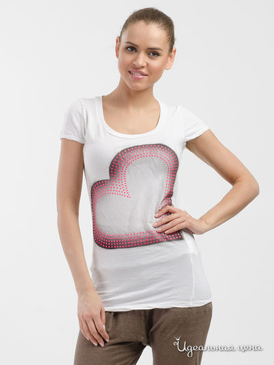 Футболка Northland, цвет белый, серый