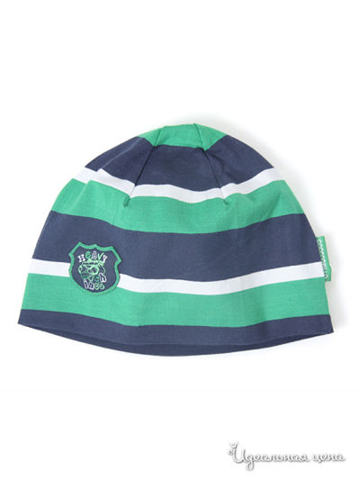 Шапка COCCODRILLO, цвет  синий/зеленый Coccodrillo, цвет синий/зеленый