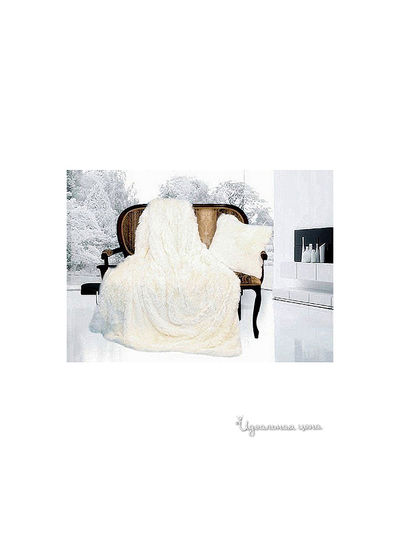 Плед 160x220 см Kazanov.A., цвет белый