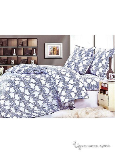 Комплект постельного белья евро Kazanov.A., цвет белый