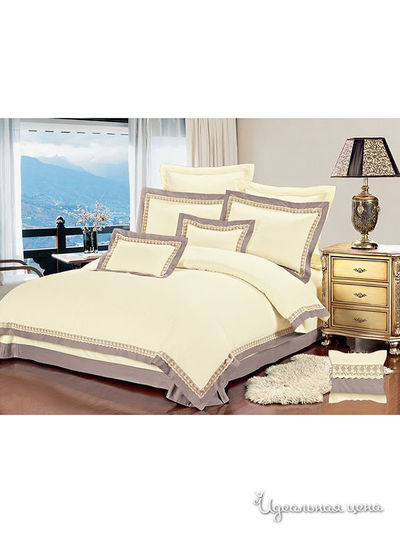 Комплект постельного белья евро Kazanov.A., цвет фиолетовый