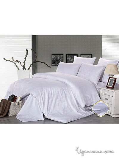 Комплект постельного белья семейный Kazanov.A., цвет белый