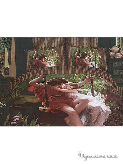 Комплект постельного белья Евро Kazanov.A., цвет мультиколор