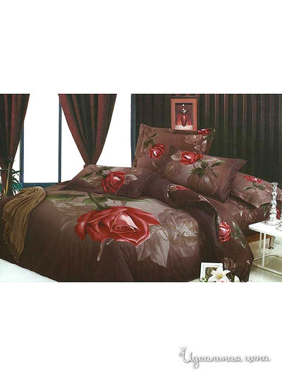 Комплект постельного белья евро Kazanov.A., цвет коричневый