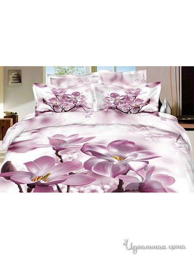 Комплект постельного белья евро Kazanov.A., цвет белый