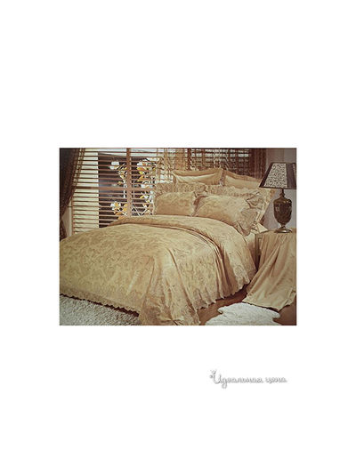 Комплект постельного белья семейный Kazanov.A., цвет золото