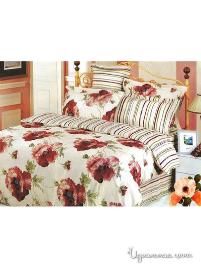 Комплект постельного белья евро Kazanov.A., цвет мультиколор