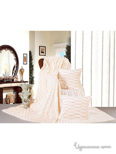 Плед 160x220 см Kazanov.A., цвет молочный