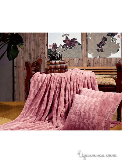 Плед 160x220 см Kazanov.A., цвет розовый