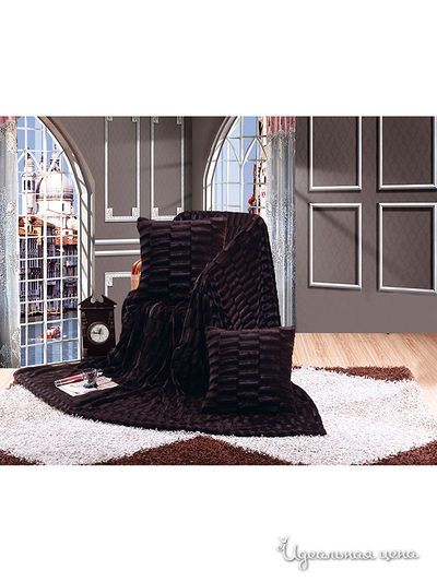 Плед 220x240 см Kazanov.A., цвет коричневый