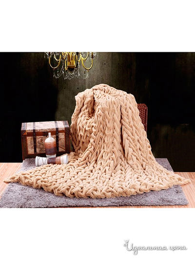 Плед 220x240 см Kazanov.A., цвет бежевый