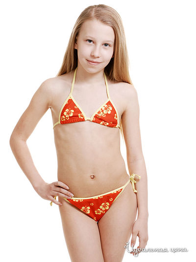 Купальник Le Petit Marcel, цвет коралловый