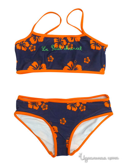 Купальник Le Petit Marcel, цвет темно-синий