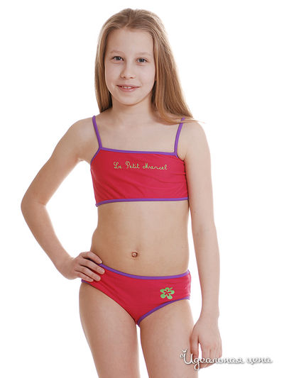 Купальник Le Petit Marcel, цвет фуксия