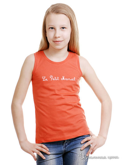 Майка Little Marcel, цвет оранжевый