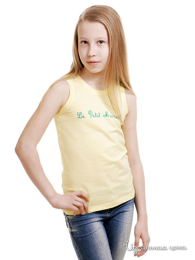 Майка Le Petit Marcel, цвет желтый