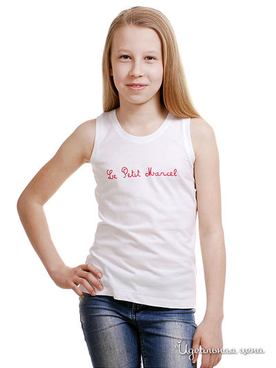 Майка Le Petit Marcel, цвет белый