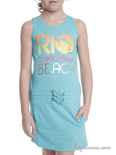 Платье Le Petit Marcel, цвет бирюзовый