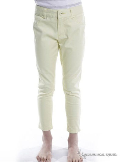 Брюки Le Petit Marcel, цвет бледно-желтый