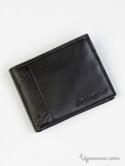 Портмоне GianMarco Venturi, цвет черный