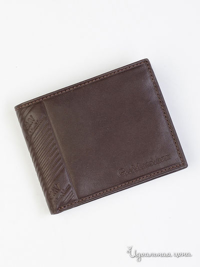 Портмоне GianMarco Venturi, цвет коричневый