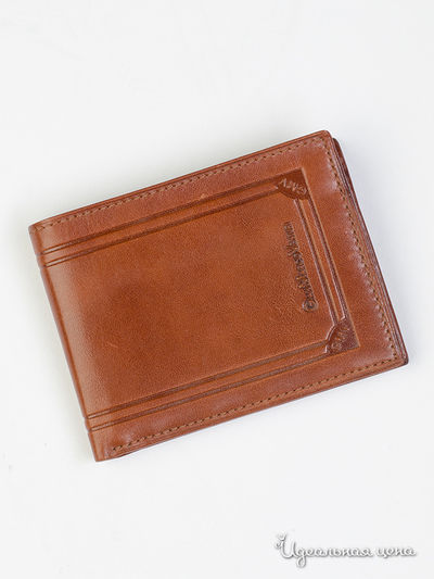 Портмоне GianMarco Venturi, цвет рыжий