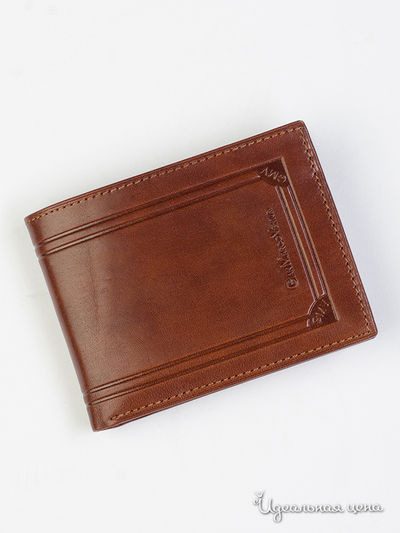 Портмоне GianMarco Venturi, цвет коричневый