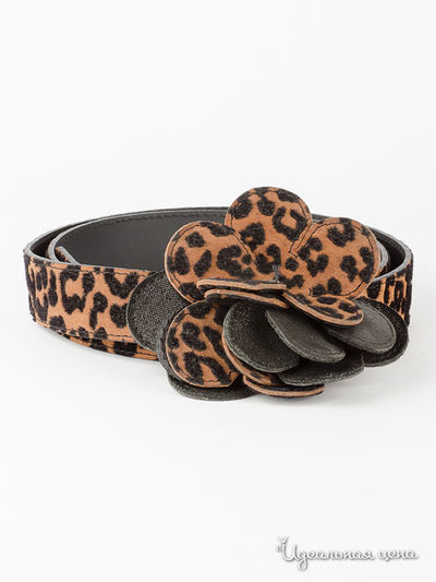 Ремень Cuestion de Piel, цвет черный, коричневый