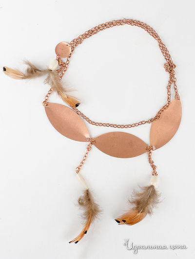 Пояс Cuestion de Piel, цвет медный