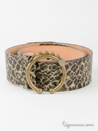 Ремень Cuestion de Piel, цвет хаки