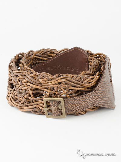 Ремень Cuestion de Piel, цвет Коричневый