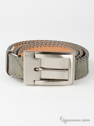 Ремень Cuestion de Piel, цвет серый