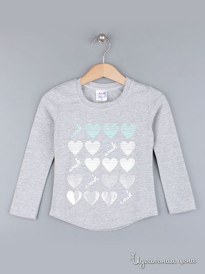 Футболка Amk, цвет серый