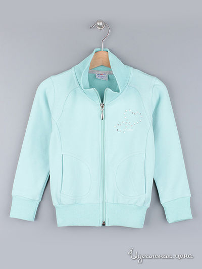 Толстовка Amk, цвет бирюзовый