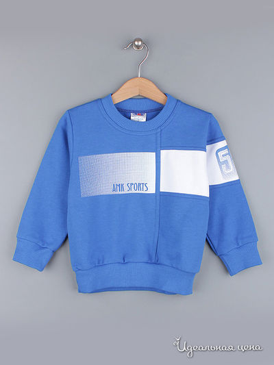 Толстовка Amk, цвет синий