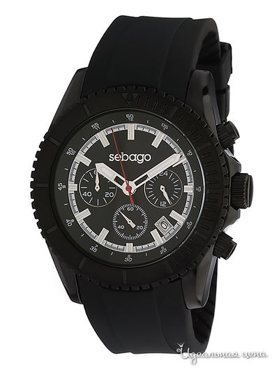 Часы Sebago, цвет черные