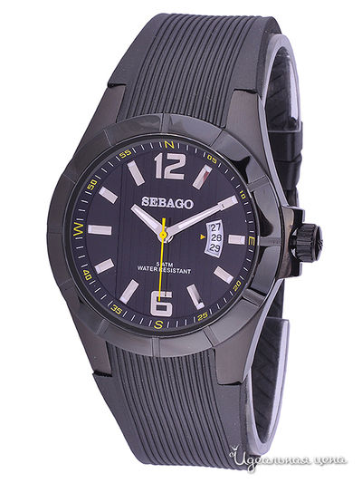 Часы Sebago, цвет черные