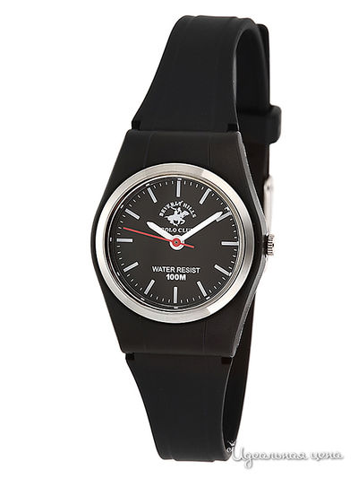 Часы Beverly Hills Polo Club, цвет Черный,Хром