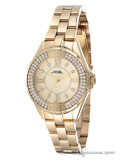 Часы Dice Kayek, цвет золотой