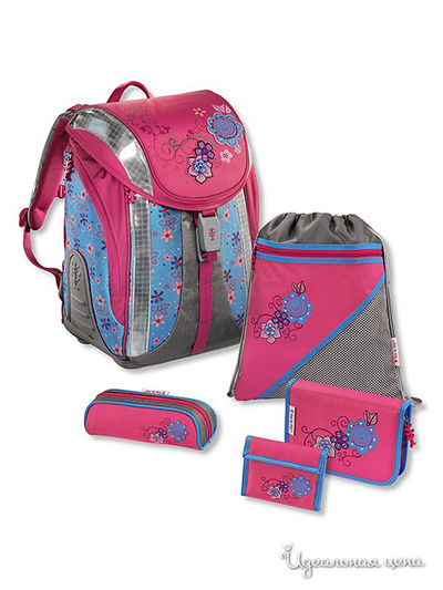 Рюкзак с наполнением Цветочные мечты Hama, цвет розовый, серый