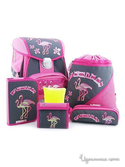 Рюкзак Hama, цвет серый, розовый